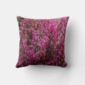 赤い蕾の花…..... クッション (裏面)