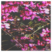 赤い蕾の花…..... ファブリック (クローズアップ)