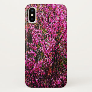 赤い蕾の花…... iPhone X ケース