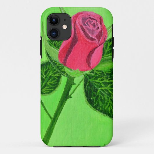 赤い薔薇 Case-Mate iPhoneケース (裏面)