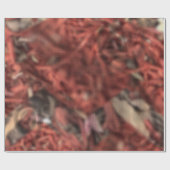 赤い藪 ラッピングペーパー (フラット)