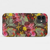 赤い蘭。ナプキン Case-Mate iPhoneケース (裏面(横))