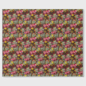 赤い蘭。 ラッピングペーパー (フラット)