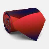 赤い蛇腹スパイラルネックタイ ネクタイ (ロール)