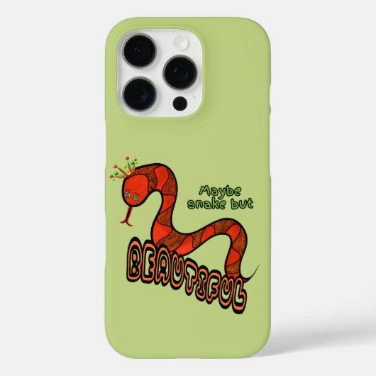 赤い蛇 Case-Mate iPhoneケース (裏面)