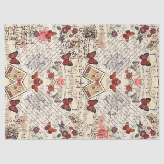 赤い蝶の夢 薄葉紙 (正面)