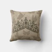 赤い蝶タウペティアラキンセアニェラ枕 クッション (裏面)