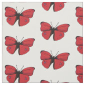 赤い蝶芸術 ファブリック (見本)