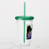 赤い蝶 アクリルタンブラー (右)