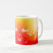 赤い蝶 コーヒーマグカップ (正面右)