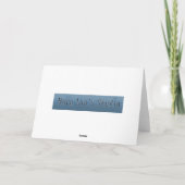 赤い蝶 シーズンカード (裏面)