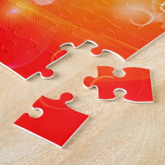 赤い蝶 ジグソーパズル (側面)