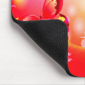 赤い蝶 マウスパッド (コーナー)