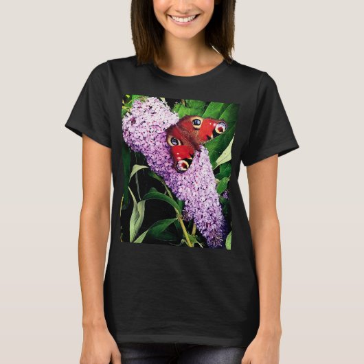 赤い蝶 Tシャツ (正面)