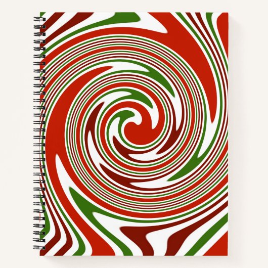 赤い螺旋 ノートブック (正面)