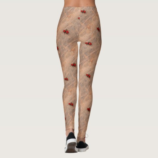 赤い蟻 レギンス (裏面)