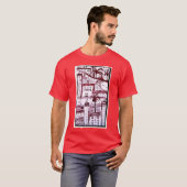 赤い街 Tシャツ (正面フル)