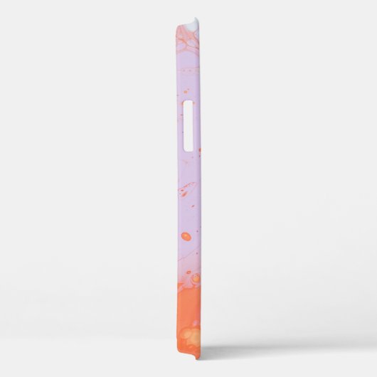 赤い表面の水滴 Case-Mate iPhoneケース (裏面 / 右)