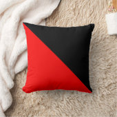 赤い装飾用クッション クッション (ブランケット)