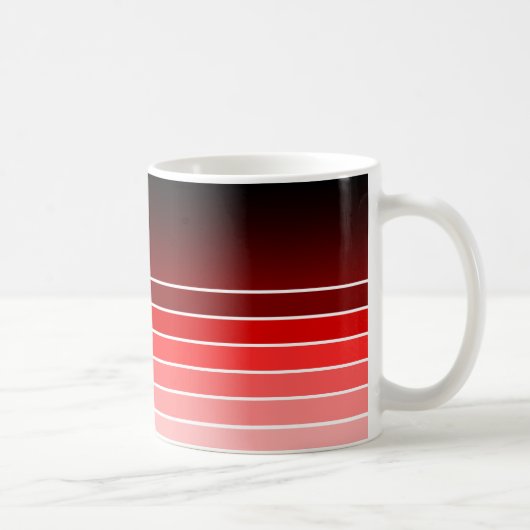 赤い見本 コーヒーマグカップ (右)