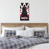 赤い誓い キャンバスプリント (インサイチュ (寝室))