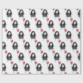 赤い誕生日 ラッピングペーパー (フラット)