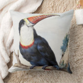 赤い請求済みトゥーカン(1748)by Aert Schouman クッション (ブランケット)