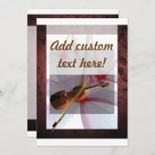 赤い貝殻の花の踊り (正面/裏面)