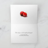 『赤い贈り物』 シーズンカード (内部)