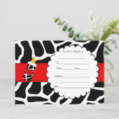 赤い赤い赤い赤の赤い赤の赤の招待を空白で埋める 招待状 (スタンド正面)