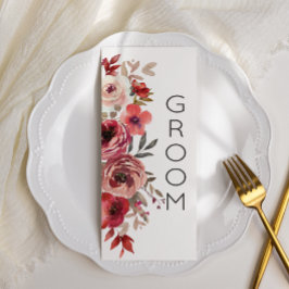 赤い赤面フローラバラ予約席 メニュー