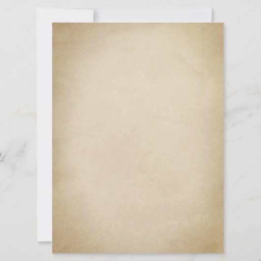 『赤い踊り頭』 招待状 (裏面)