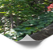 赤い車を持つErlangenアーキテクチャ ポスター (角)