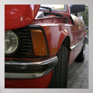 赤い車 ポスター