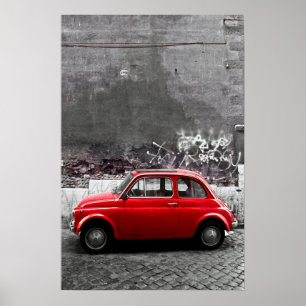 赤い車 ポスター