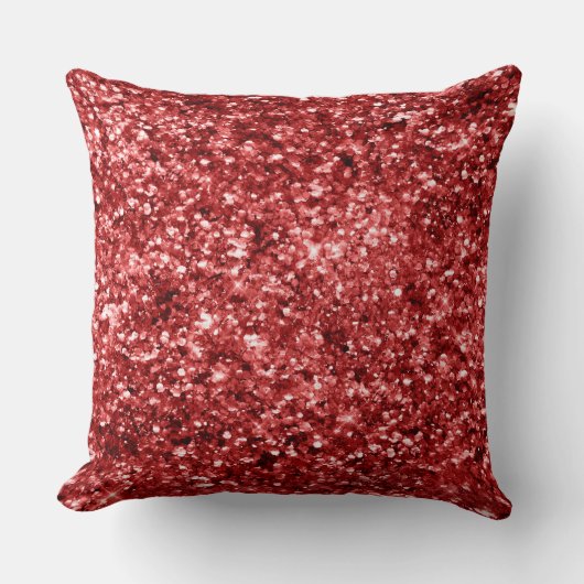 赤い輝き クッション (正面)