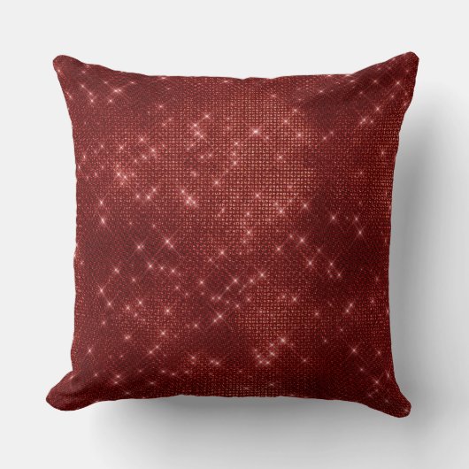 赤い輝き クッション (正面)