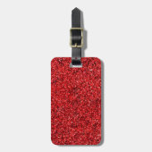赤い輝き ラゲッジタグ (正面縦)