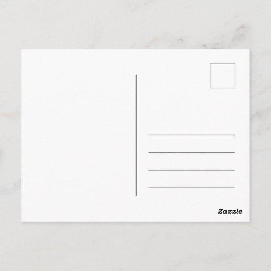 赤い輝くクリスマスの装飾と銀のティンセル ポストカード (裏面)