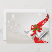 赤い輪の銀の鐘　法人クリスマス・パーティー 招待状 (裏面)