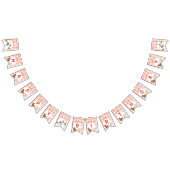 赤い農場の動物の男の子の誕生日 バンティングフラッグ (全)