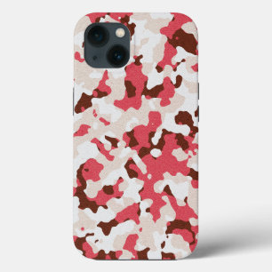 赤い迷彩模様ケースメイトiPhoneケース iPhone 13ケース