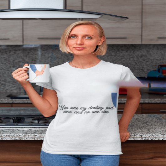 赤い運命の糸 – ソウルメイト手を持つ愛Ar ツートーンマグカップ