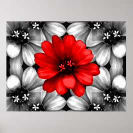 赤い違う花だ ポスター