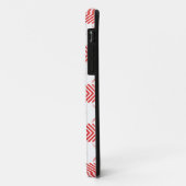赤い部族矢印パターン Case-Mate iPhoneケース (裏面/左)