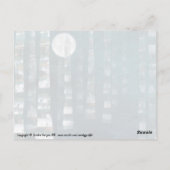 赤い郵便はがき ポストカード (裏面)