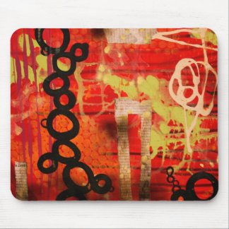 赤い都市マウスパッド マウスパッド