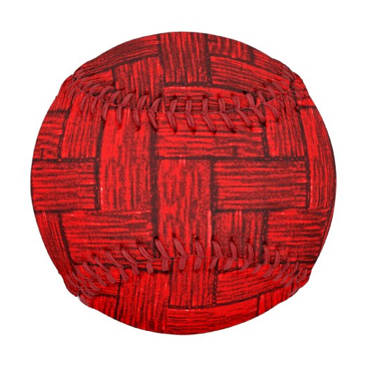 赤い野球 野球ボール (正面)