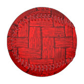 赤い野球 野球ボール (正面左)