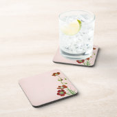 赤い野花 コースター (右側)